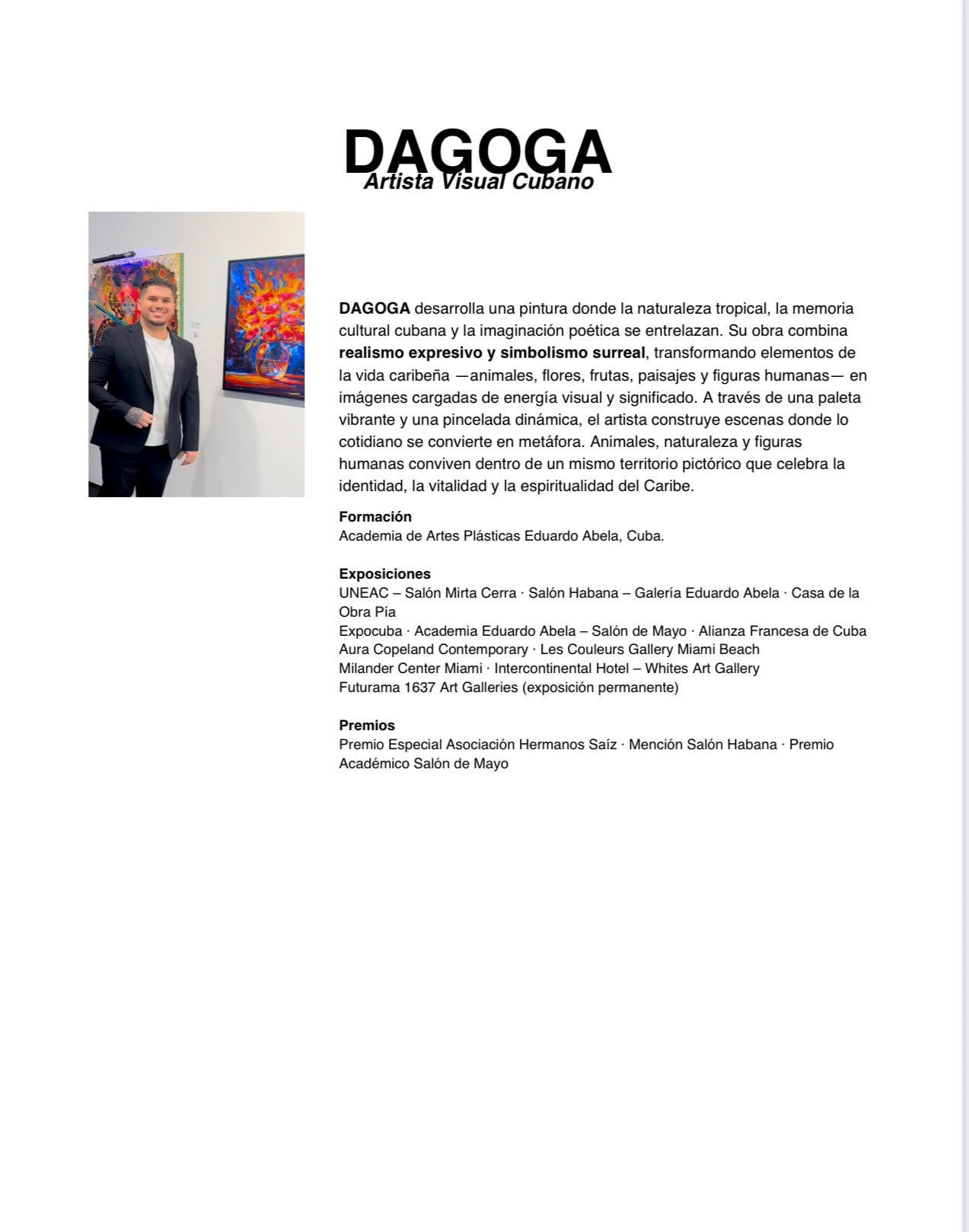 Biografia visual de DAGOGA